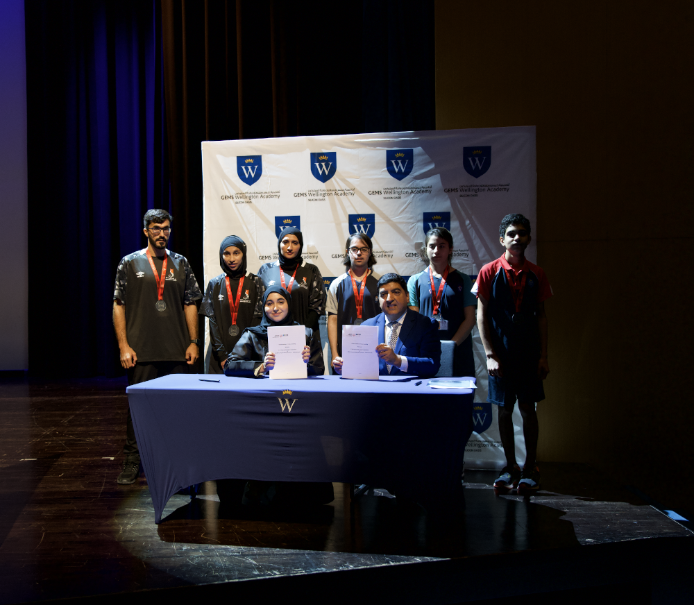 Unified Badminton + GEMS Education MOU