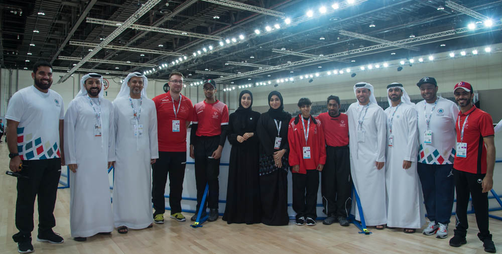 H.E Shamma visit Mena Regional Games