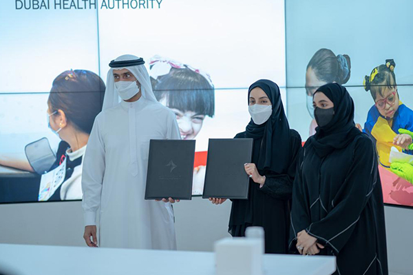 حفل توقيع مذكرة تفاهم بين هيئة الصحة بدبي والأولمبياد الخاص الاماراتي 