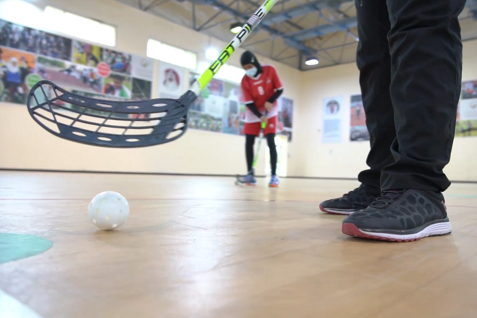  تدريبات رياضة الفلوروبول استعدادا للالعاب الشتوية 2022 - 24.5.2021